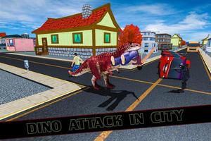 Wild Dinosaur City Rampage 3D ảnh chụp màn hình 2