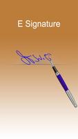 E Signature Poster