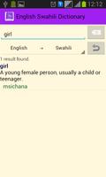 برنامه‌نما English Swahili Dictionary عکس از صفحه