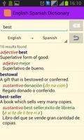 English Spanish Dictionary screenshot 3