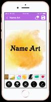 My Name Art : Create your Name Photo تصوير الشاشة 1