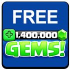 Gems Clash Royale Prank icon