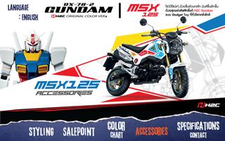 برنامه‌نما MSX 125 عکس از صفحه