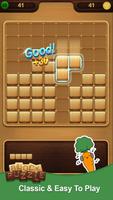 Wooden Block Puzzle: Classic Block Game Plakat