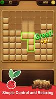 Wooden Block Puzzle: Classic Block Game capture d'écran 1