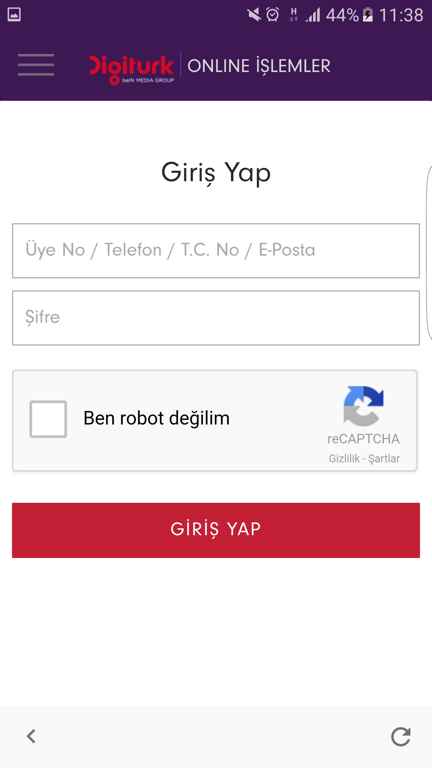 Turk Telekom Online Islemler E Giris Yapamiyorum Sikayetvar
