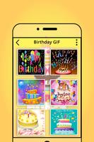 Birthday GIF Affiche