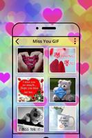 Miss You GIF الملصق