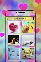 Miss You GIF تصوير الشاشة 1
