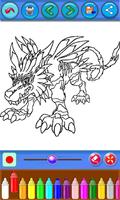 Digi-Mon Coloring Book 포스터