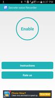 Secret voice recorder постер