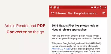 InstaWeb - Reader for Chrome