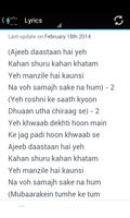 Lata Mangeshkar Music & Lyrics ภาพหน้าจอ 2