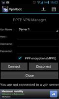 VpnROOT  -  PPTP  - 经理 截图 1