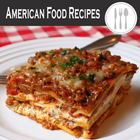 American Food Recipes icône