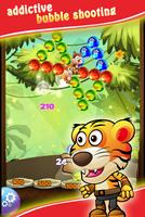 Tiger Jungle Pop Bubble Shooter Free poster
