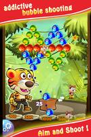 Tiger Jungle Pop Bubble Shooter Free screenshot 1