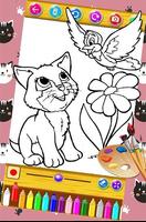 Cat Coloring Pages Game capture d'écran 3