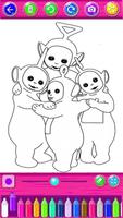 Coloring Book teletubbies 截圖 3