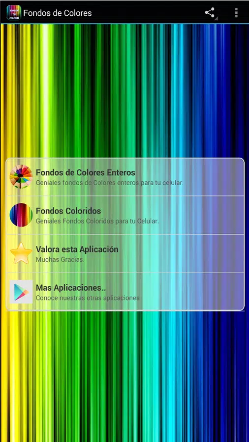 Descarga de APK de Fondos de Colores para Android