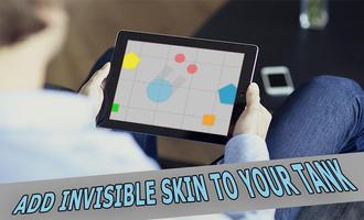 Invisible skin for Diep.io Cartaz
