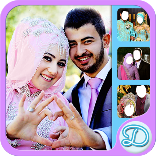 Edit Hijab Wedding Couple