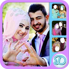 Скачать Edit Hijab Wedding Couple APK