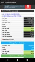 Gas Trip Calculator screenshot 2