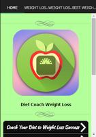 Diet Coach Weight Loss Affiche