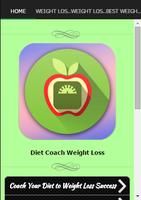 Diet Coach Weight Loss الملصق