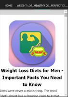 Diet For Men capture d'écran 3
