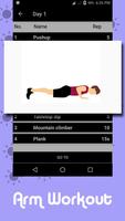 Arm Workout capture d'écran 1