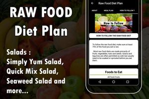 برنامه‌نما Raw Food Diet Plan عکس از صفحه