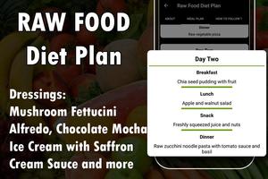 Raw Food Diet Plan capture d'écran 3