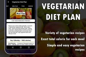 Vegetarian Diet Plan capture d'écran 1