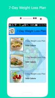 7-Day Weight Loss Plan تصوير الشاشة 1