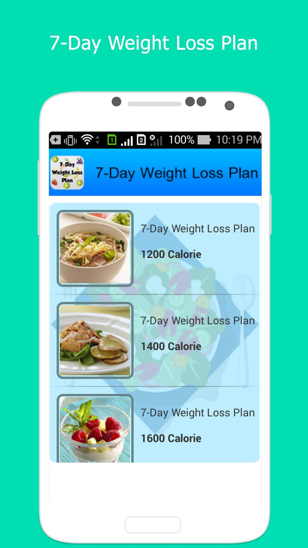 7 Day Weight Loss Plan For Android Apk Download 7 Day Weight Loss Plan For Android Apk Download