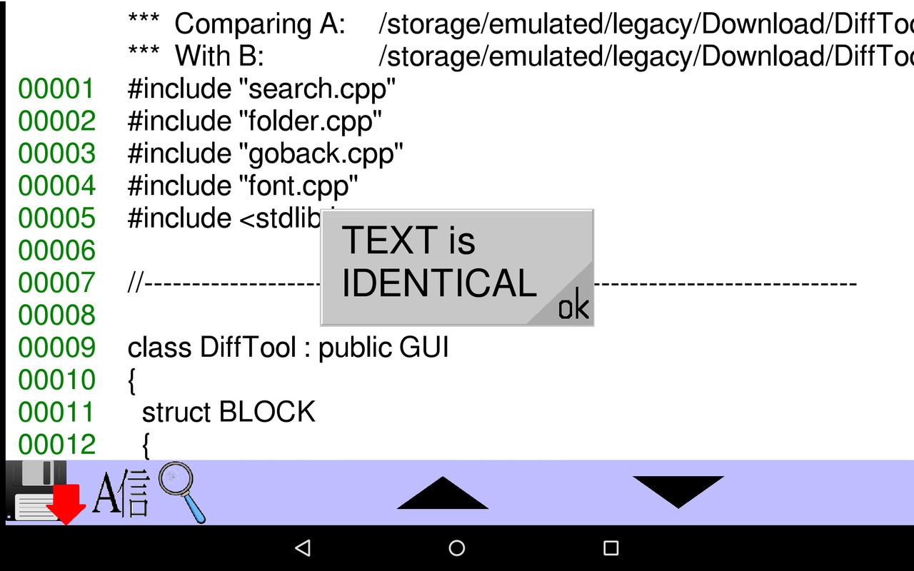 DiffTool the File Compare Tool APK Download - Gratis Alat 