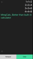 الحاسبة - MingCalc calculator تصوير الشاشة 1