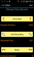 VMail Voice mail+Call Recorder الملصق