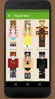 New Skins for Minecraft PE poster