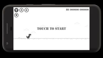 Offline Dino Runner capture d'écran 1