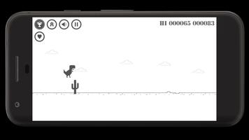 Offline Dino Runner captura de pantalla 2