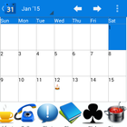 Calendar 2015 UK ikona