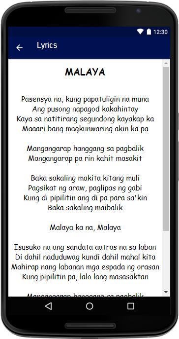 Android 用の Moira Dela Torre Songs Lyrics Apk をダウンロード Android 用の Moira Dela Torre Songs Lyrics Apk をダウンロード