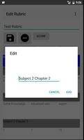 Rubrics Screenshot 2