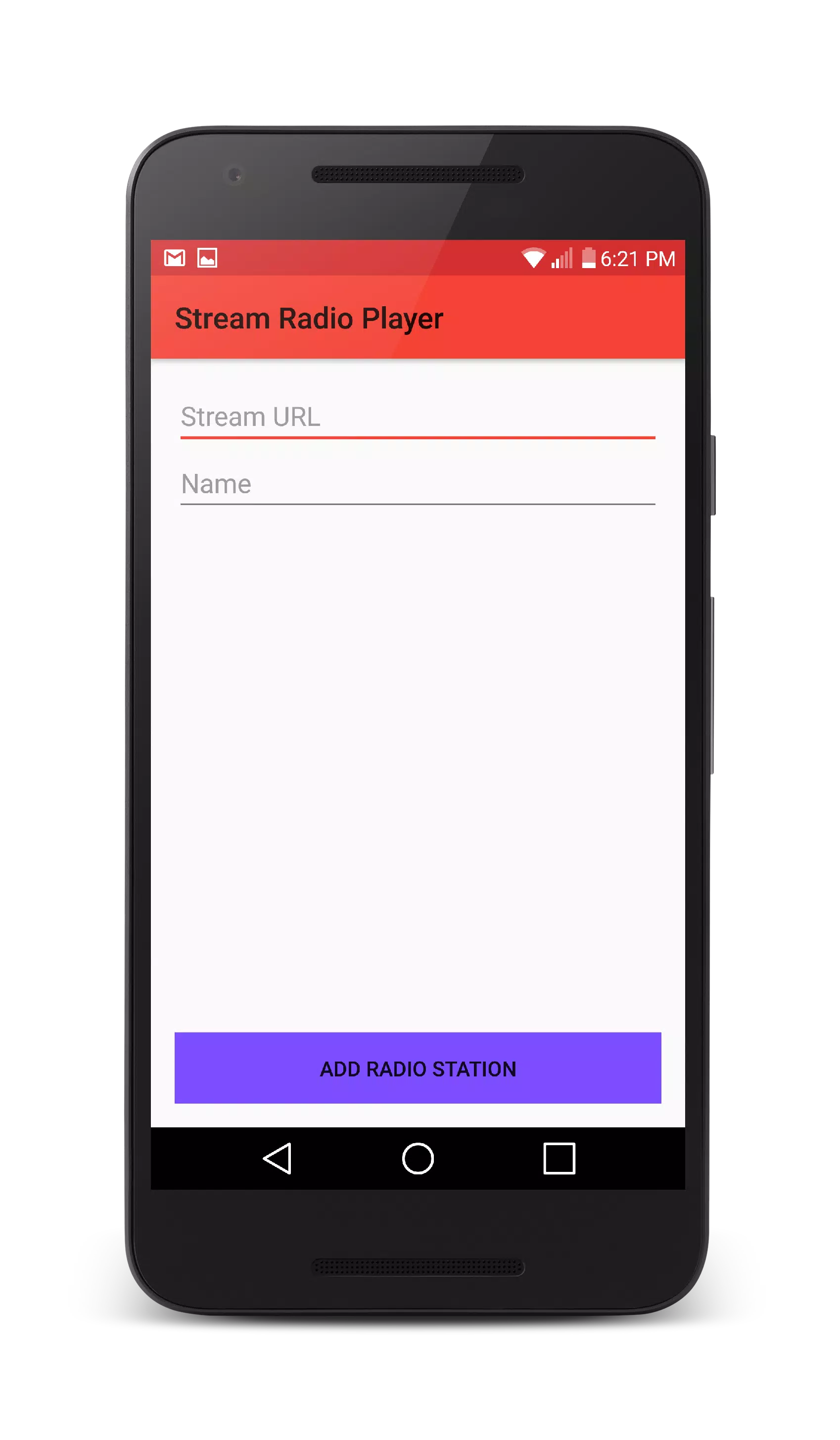 Descarga de APK de URL Radio Player para Android