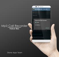 Mp3 Call Recorder - Voice Rec اسکرین شاٹ 3