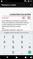 Números a Letras syot layar 1
