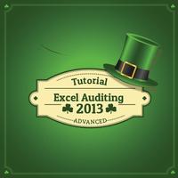 Learn Excel - Auditing Work-poster